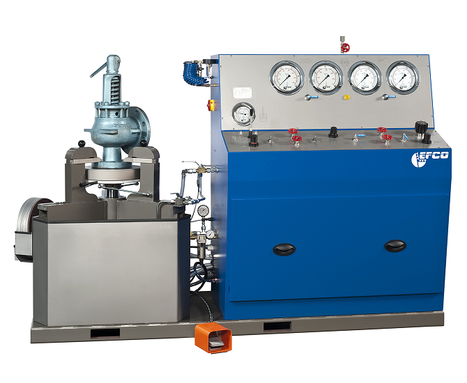 Horizontal Valve Test Bench PS-H75 – compact unit