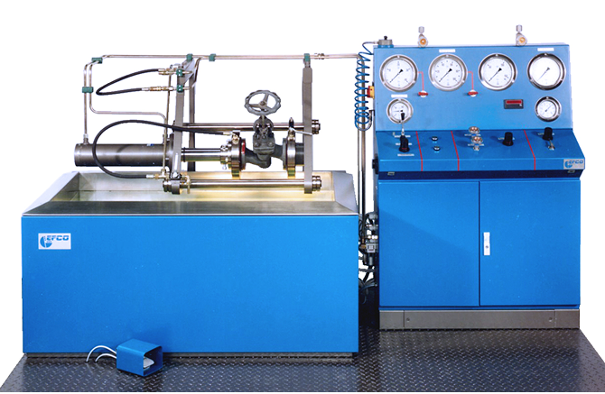 Horizontal Valve Test Bench PS-H75 – main unit