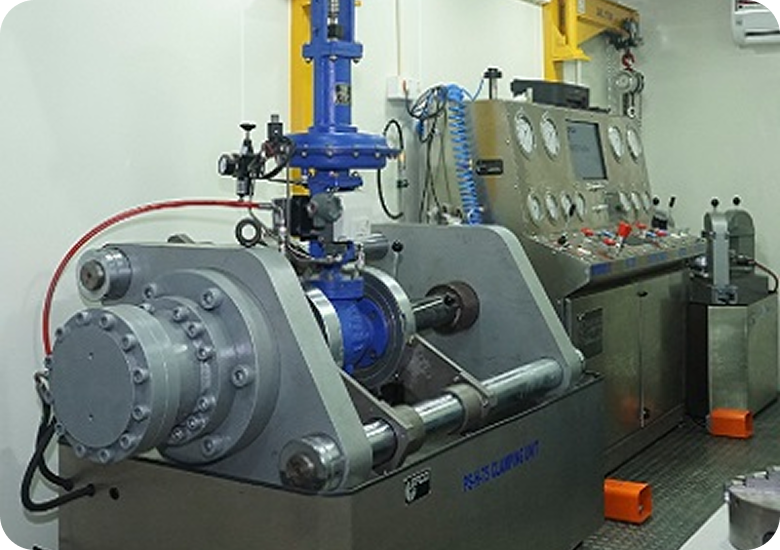 EFCO Valve Test Bench